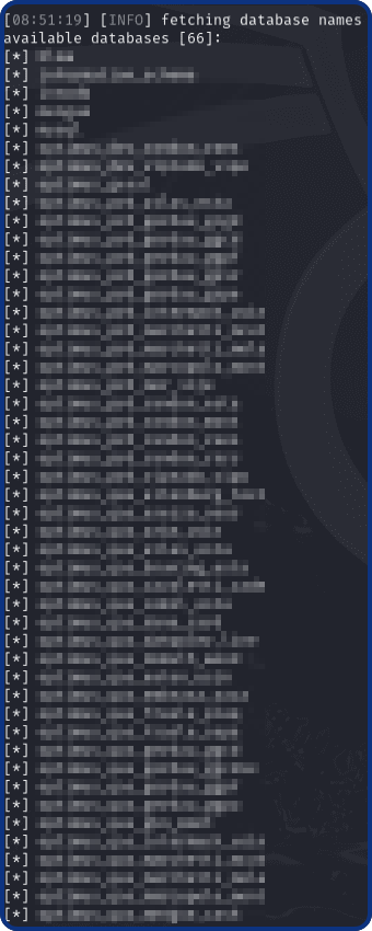 Como escrever um bom relatório de Pentest? - Banco de dados descobertos via falha de sql injection