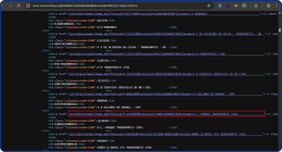 Vulnerabilidade “Account Takeover via inspeção de código fonte”