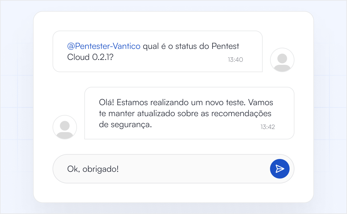 Esclareça dúvidas rapidamente